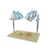 Commercial Kitchen Four Lamps Warming Station Food Display Warme