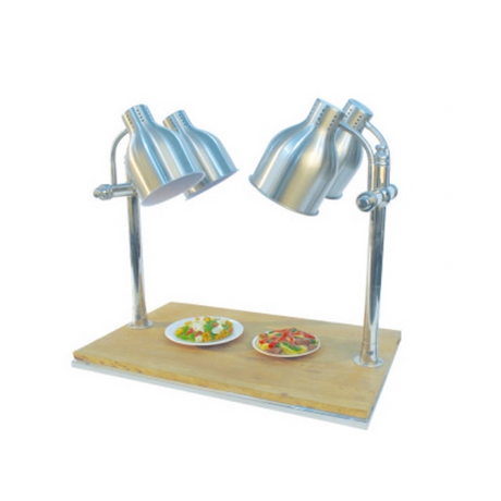 Commercial Kitchen Four Lamps Warming Station Food Display Warme
