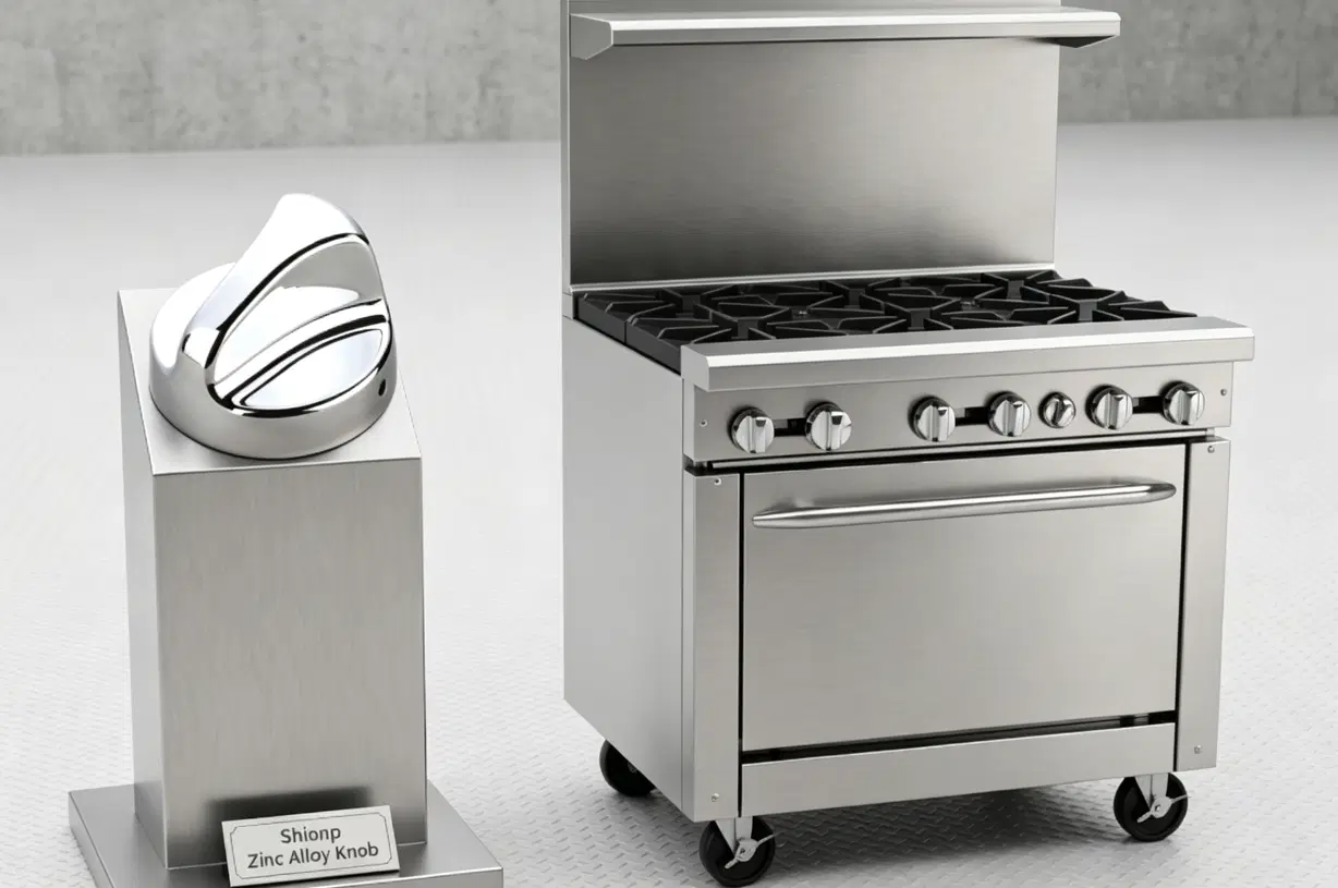 Anti-Grease Zinc Alloy Knobs For Busy Restaurant Kitchens