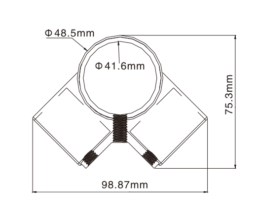 Stainless steel pipe fittings Adapter SPSS-AF12-NC