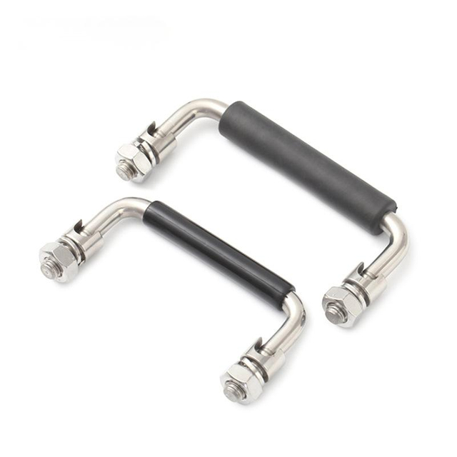 Folding handle, iron sheet cabinet box handle, outdoor activity tool box handle, stainless steel handle for wardrobe cabinet door